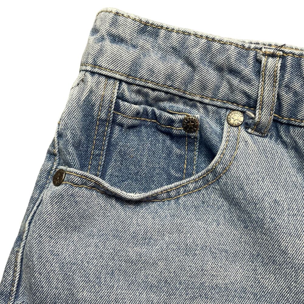 Celebrity Pink Jeans Shorts Size 7 High Rise Hipster Vintage Clash Button Fly - Picture 6 of 8